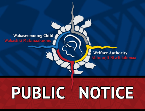 Wabaseemoong, Canada and Ontario Sign Agreement on Child Welfare Laws